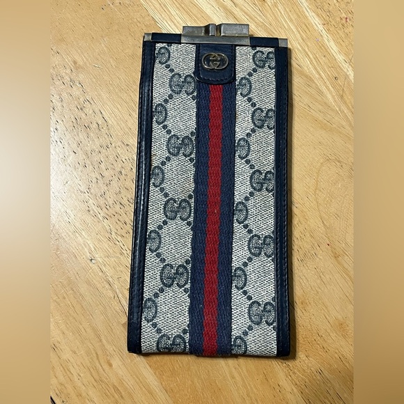Gucci vintage kisslock glasses case- rare - Picture 2 of 6